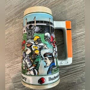 1990 Budweiser Sports Legacy Vintage Collectable Beer Stein